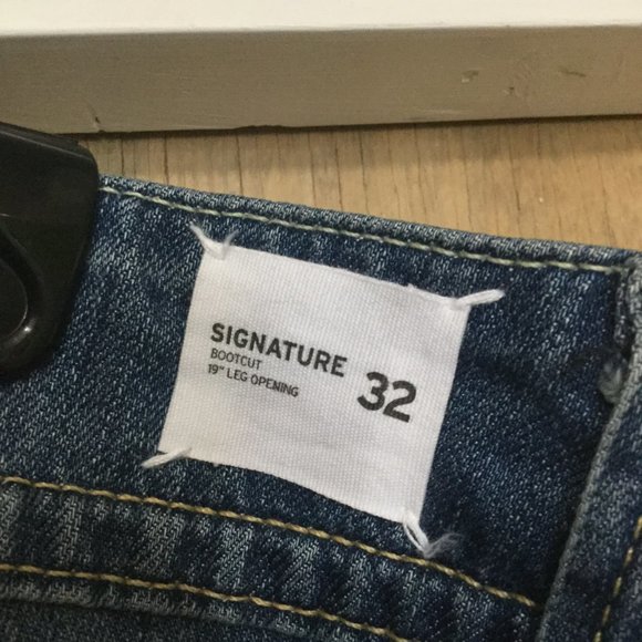 NWT Hudson Signature bootcut jeans say size 32" waist - Picture 4 of 10